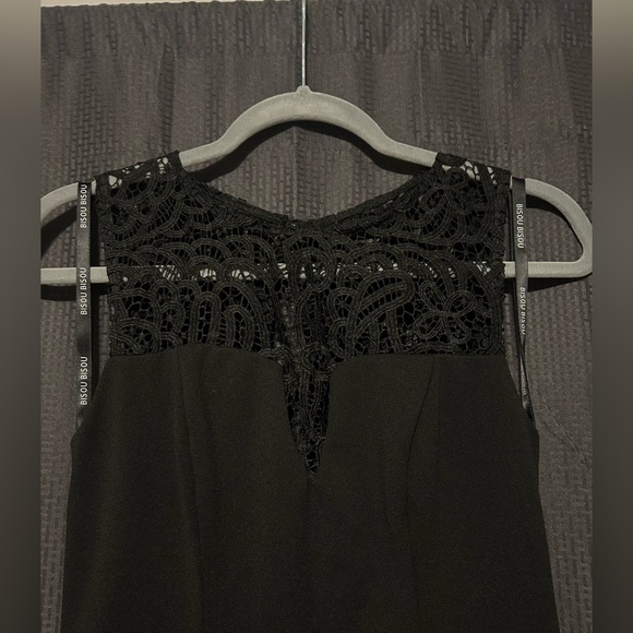 Bisou Bisou Little Black Dress Sz 2 - Picture 3 of 8